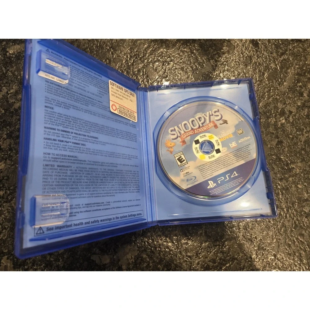 Peanuts Movie: Snoopy's Grand Adventure (Sony PlayStation 4,‎ 2015)